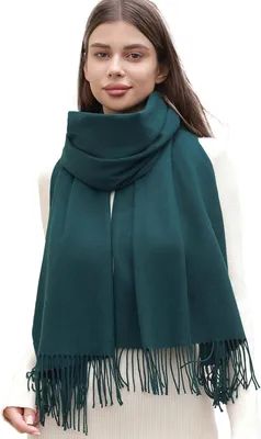 Imagen del producto de Bufanda suave y cálida, de 70 x 200 cm, ideal para el invierno