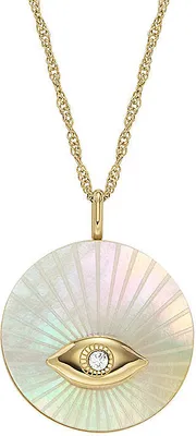 Produktbild von Fossil JF04793710 Damen Collier Edelstahl Gold weiß 46 cm
