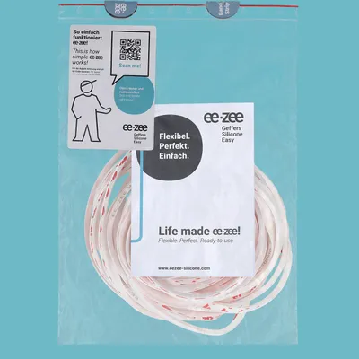 Image de Bande d'étanchéité en silicone eezee, 1,30 m - lot de 10, 4270004408126