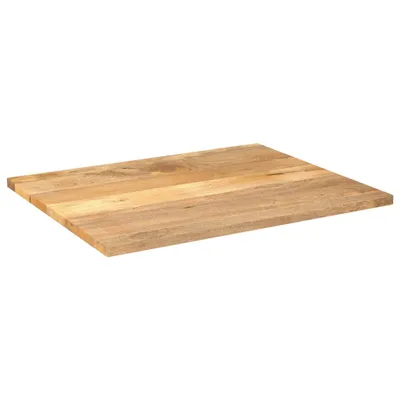 Immagine prodotto di Piano per Tavolo 90x80x3,8 cm Rettangolare Legno Massello Mango