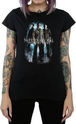 Obrázek produktu pro Supernatural - dámské tričko BI1512 (XXL) (černá)