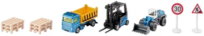 Produktbild von Siku 6336, Baustellen-Set, Construction Site, 3 Jahr(e), Kunststoff, Mehrfarbig