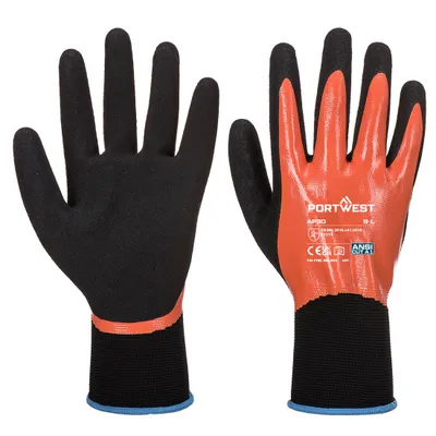 Produktbild von Gant Dermi Pro Farbe: Orange/Schwarz Größe M - Portwest