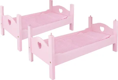 Produktbild von Puppenhochbett pink