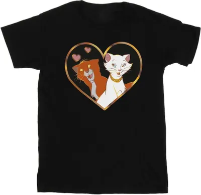 Produktbild von Disney - "The Aristocats" T-Shirt für Damen BI17337 (5XL) (Schwarz)