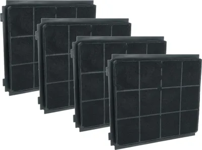 Produktbild von vhbw 4x Aktivkohlefilter Ersatz für Airforce FCH238, AFFCA238, AIRFCH238, AFCFCA238 für Dunstabzugshaube