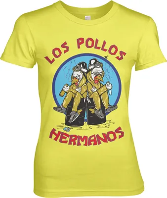 Produktbild von Walter & Jesse Hermanos Girly Tee - Large - Yellow