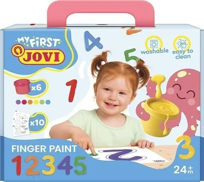 Obrázok produktu pre Jovi 540NM MY FIRST Sada prstových farieb First Numbers