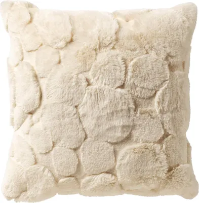 Produktbild von Dutch Decor Kissenbezug Pom 45x45 cm Weiß