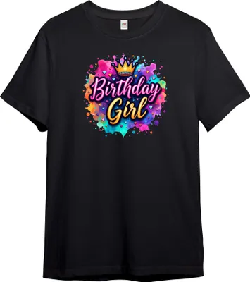 Produktbild von PAULGOS Kinder T-Shirt, Birthday Girl