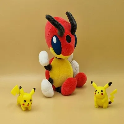 Produktbild von Pokemon Ledian Kuscheltier - 13 cm Plüschtier Ledian