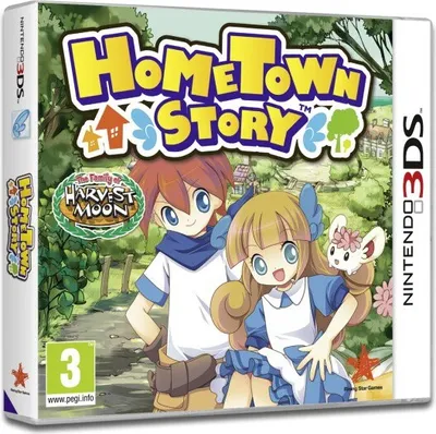 Produktbild von Hometown Story - The Family of Harvest Moon (3DS) (PEGI)