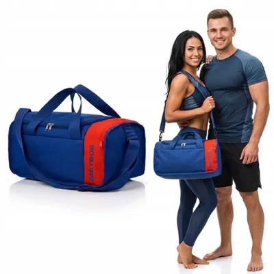 Produktbild von Meteor NEPR 20L Sporttasche Fitness Schwimmbad Reise Blau Orange