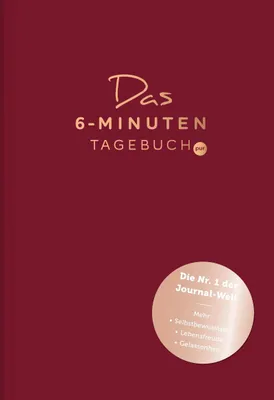 Produktbild von Das 6-Minuten-Tagebuch pur (madeira)