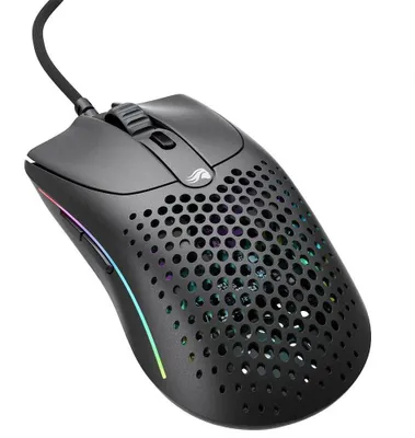 Productafbeelding van Glorious Gaming Model O Wired 2, rechterhand, optische sensor, USB Type-A, 26000 DPI, 1 ms, zwart