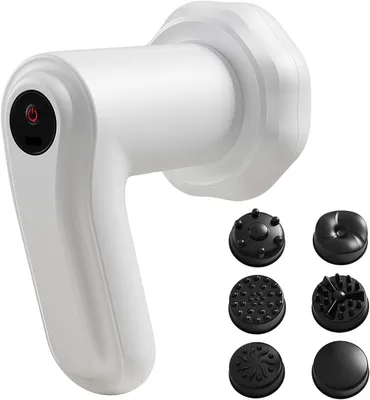 Produktbild von Cellulite-Massagegerät – Körpermassagegerät – Hautstraffung – 8 Intensitätsstufen – 280 g – Weiß