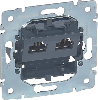 Produktbild von Legrand Creo Einsatz RJ45 STP 2-Fach KAT6 LCS2 775768