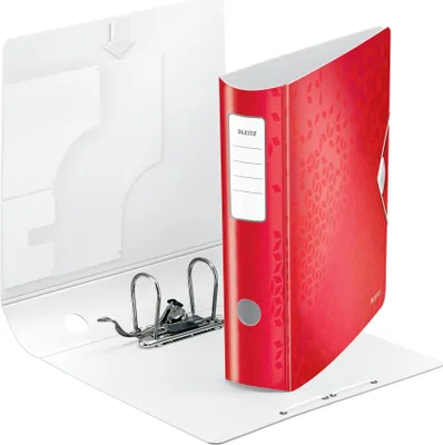 Produktbild von LEITZ 11060026 LEITZ Active WOW 1106 Ordner rot Kunststoff 8,2 cm DIN A4