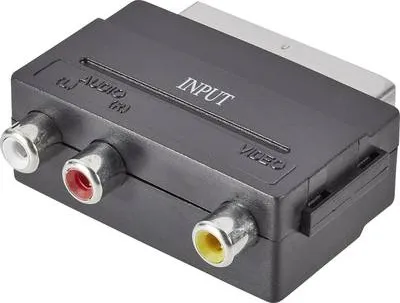 Obrázek produktu pro SpeaKa Professional Cinch / SCART adaptér [3x Cinch zásuvka