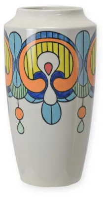 Produktbild von Vase Porzellan für Blumen Replikat Retro Design Dekoration
