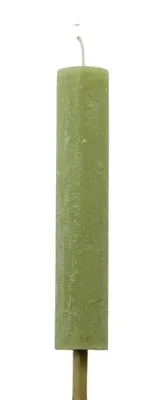 Productafbeelding van Rustieke tuinfakkel "Lys" – met tijmgroen – Ø 3,8 × H 20 cm – 1 stuk