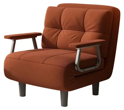 Produktbild von Bankbett – Schlafsofa – Gästebett – Schlafsofa – Cordstoffbezug – Klappbar mit Metallrahmen