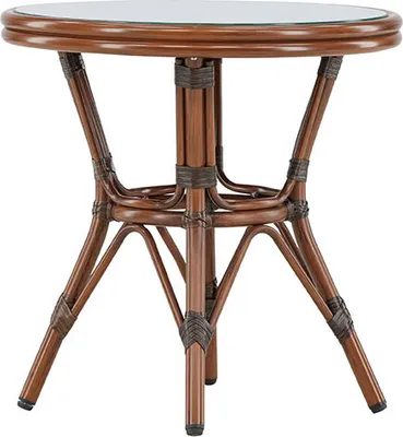 Immagine prodotto di Tavolino da caffè Sagres Ø60cm marrone.