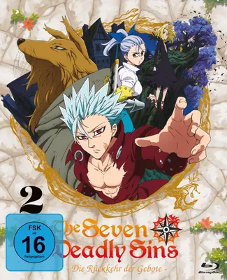 Produktbild von Seven Deadly Sins - Vol. 2.2 (BR)Die Rückkehr der Gebote, Ep.: 07-12 - peppermint anime  - (Blu-ray Video / Anime)