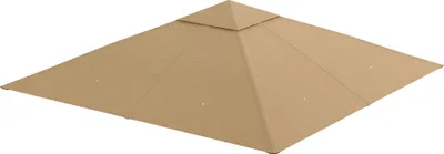 Produktbild von Outsunny náhradná strecha párty stanu polyesterová strecha párty stanu káva 3 x 3 m 84C-141