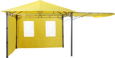 Produktbild von tepro Seitenteilset für Pavillon Lehua und Pavillon Waya gelb, 2 Seitenteile
