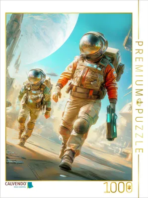 Produktbild von CALVENDO Puzzle Science-Fiction-Zukunftsvisionen | 1000 Teile Lege-Größe 64x48cm Foto-Puzzle für glückliche Stunden