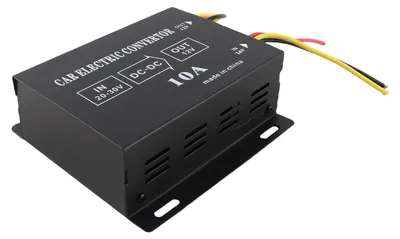 Obrázok produktu pre Automatický menič napätia 10 A, 120 W, 24 V DC na 12 V DC, znížovací transformátor