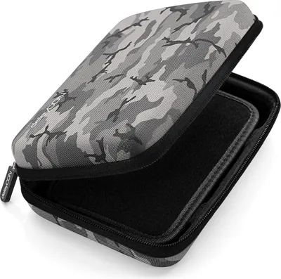 Produktbild von deleyCON Navi Tasche Navi Case Tasche für Navigationsgeräte - 6 Zoll & 6,2 Zoll (17x12x4,5cm) - Robust & Stoßsicher - 1 Innenfach - Camouflage