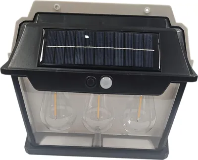 Obrázek produktu pro Solární interaktivní nástěnná lampa se 3 žárovkami