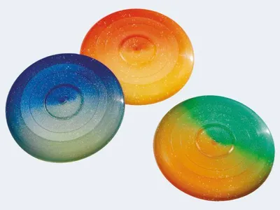 Produktbild von Wurfscheibe 27cm bunt