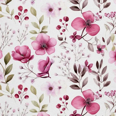 Image de OUTDOOR DECOSTOFFE OXFORD - Blumen - DX2941