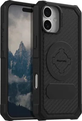 Produktbild von Handyhülle für iPhone 16 Plus, Rokform Rugged, Schwarz