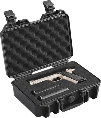 Imagen del producto de Maletín rígido para pistolas. Maletín con cerradura para armas cortas. Capacidad para 1 pistola