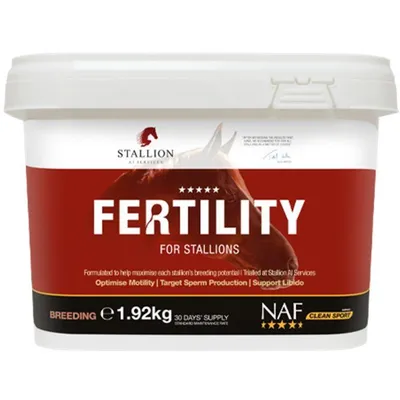 Produktbild von NAF Fertility Nahrungsergänzung für Zuchthengste zur Unterstützung von Libido, Spermienqualität und Testosteronspiegel