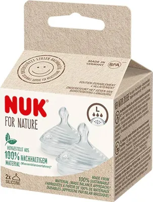 Produktbild von Nuk For Nature Teat L 2 Units