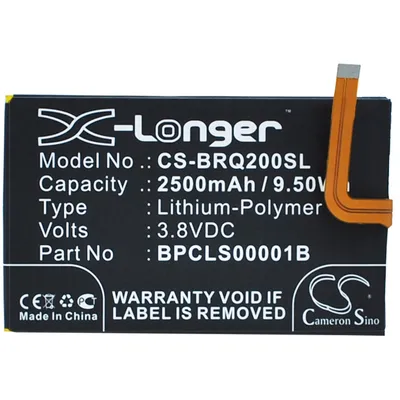 Obrázek produktu pro Baterie pro BlackBerry Classic (ekv.1ICP4/59/93) 2500mAh, Li-pol