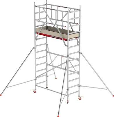 Produktbild von Altrex Fahrgerüst RS Tower 44-POWER Alu mit Holz-Plattform 4,80m AH 0,75x1,85m