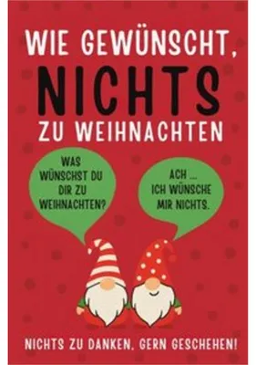 Obrázek produktu pro Wie gewünscht, NICHTS zu Weihnachten!