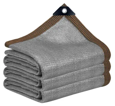 Immagine prodotto di Telo ombreggiante - Vela parasole - 2 x 6 m - Grigio - 90% di ombra