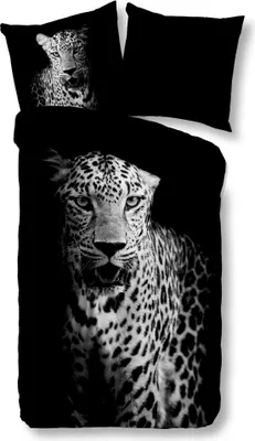 Produktbild von JACK Mikrofaser Bettwäsche 2 tlg. 135x200cm Leopard Black And White