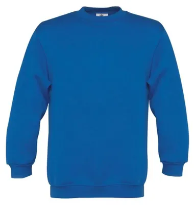 Image de B&C - Sweat-shirt pour enfants à manches rapportées LT1932 (158-164) (bleu roi)