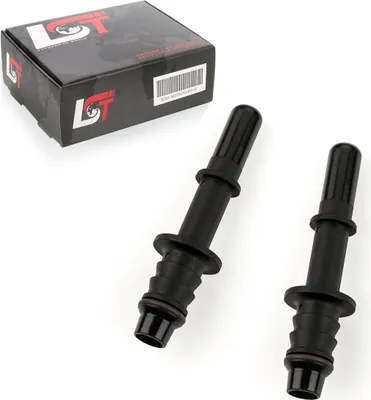 Produktbild von 2x Gegenstück Schnellverschluss Kraftstoffleitung lang 7,89 x 8mm für OPEL VOLVO