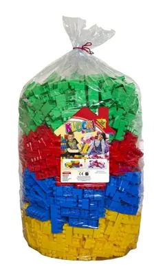 Zdjęcie produktu dla Baczek Klocki Kl-6, Zestaw do budowania, 1280 szt., 7,9 kg