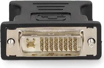 Produktbild von Nedis DVI-Adapter - DVI-I 24+5-Pin Stecker - VGA Buchse - Vernickelt - Gerade - PVC - Schwarz - Box