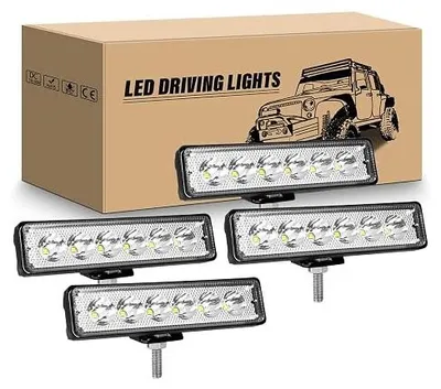 Zdjęcie produktu dla Reflektor roboczy LED 18W 12V 24V do samochodu ciężarówki 2 szt.